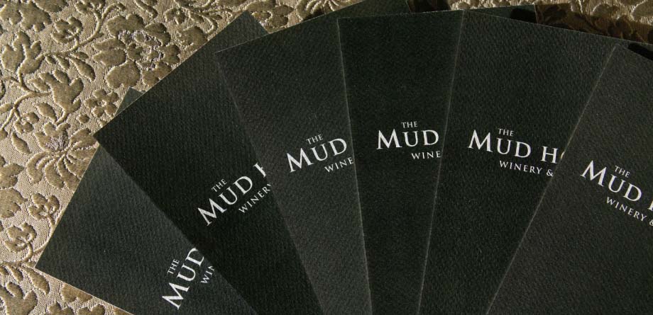 The Mud House Winery & Cafe · Branding Development & Brochure Design